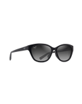 The Maui Jim Pūnono Polarised Sunglasses in Shiny Black & Neutral Grey