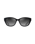 The Maui Jim Hiluhilu Polarised Sunglasses in Shiny Black & Neutral Grey