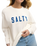 Salty Boyfriend Sweatshirt in Sea Salt