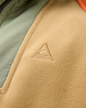 The Passenger Womens Alexander Full Zip Polartec Fleece Jacket in Biscuit