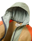 The Passenger Womens Alexander Full Zip Polartec Fleece Jacket in Biscuit