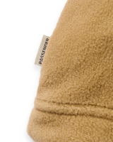 The Passenger Womens Alexander Full Zip Polartec Fleece Jacket in Biscuit