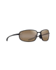 The Maui Jim Ho'okipa R Lite Polarised Sunglasses in Matte Black & HCL Bronze