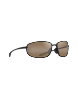 The Maui Jim Ho'okipa R Lite Polarised Sunglasses in Matte Black & HCL Bronze