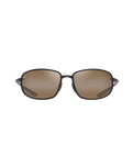The Maui Jim Ho'okipa R Lite Polarised Sunglasses in Matte Black & HCL Bronze