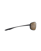 The Maui Jim Ho'okipa R Lite Polarised Sunglasses in Matte Black & HCL Bronze