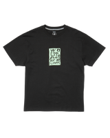 The Volcom Boys Boys Flowatch T-Shirt in Black