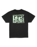 The Volcom Boys Boys Flowatch T-Shirt in Black