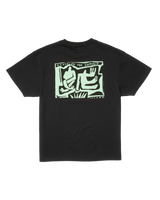 The Volcom Boys Boys Flowatch T-Shirt in Black