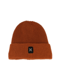 The Hurley Mens Sandbar Beanie in Burnt Orange