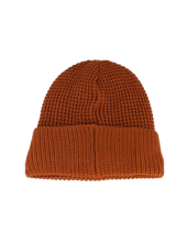 The Hurley Mens Sandbar Beanie in Burnt Orange
