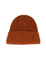 The Hurley Mens Sandbar Beanie in Burnt Orange