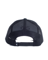 The Hurley Mens Bolt Trucker Cap in Black
