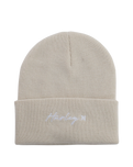 Script Cuff 2.0 Beanie in Oatmeal