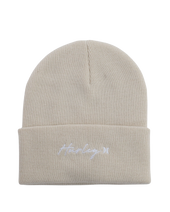 Script Cuff 2.0 Beanie in Oatmeal