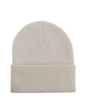Script Cuff 2.0 Beanie in Oatmeal