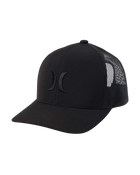 The Hurley Mens Del Mar Trucker Cap in Black