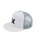 The Hurley Mens Icon Solid Flat Trucker Cap in White