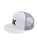 The Hurley Mens Icon Solid Flat Trucker Cap in White