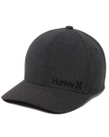 The Hurley Mens Corp Textures Cap in Dark Grey