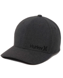 The Hurley Mens Corp Textures Cap in Dark Grey
