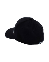 The Hurley Mens Micro Icon Flex Cap in Black