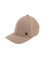 The Hurley Mens Micro Icon Flex Cap in Khaki