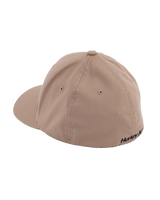 The Hurley Mens Micro Icon Flex Cap in Khaki