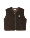 Hoktown Gilet in Marronnier Chine