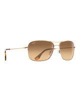The Maui Jim Wiki Wiki Polarised Aviator Sunglasses in Gold & HCL Bronze