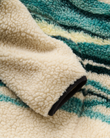 The Passenger Mens Offroad Zip Fleece Jacket in Reflection Birch