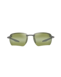 The Maui Jim Ho'okipa Ultra G Polarised Sunglasses in Metal Matte Grey & Maui HT Photochromatic