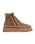Setsu 4.0 Crochet Camel Suede Ankle Boots in Camel & Beige