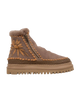 Setsu 4.0 Floral Suede Ankle Boots in Taupe Peach