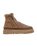 Setsu 4.0 Floral Suede Ankle Boots in Taupe Peach