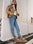 Setsu 4.0 Floral Suede Ankle Boots in Taupe Peach