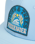 Dawning Trucker Cap in Faded Denim