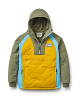 Ocean 2.0 Insulated Jacket in Dusty Olive & Heritage Yellow