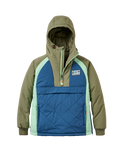 The Passenger Womens Ocean 2.0 Insulated Jacket in Dark Denim & Dusty Olive