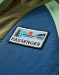 The Passenger Womens Ocean 2.0 Insulated Jacket in Dark Denim & Dusty Olive