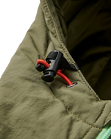 The Passenger Womens Ocean 2.0 Insulated Jacket in Dark Denim & Dusty Olive