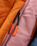 The Passenger Womens Ocean 2.0 Insulated Jacket in Dark Denim & Sunset Orange