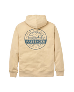 The Passenger Mens Odyssey Hoodie in Stone