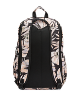 The Billabong Roadie Backpack in Black Floral