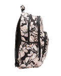 The Billabong Roadie Backpack in Black Floral