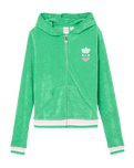 Roxy x Juicy Couture Fitted Hoodie in Island Green