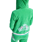 Roxy x Juicy Couture Fitted Hoodie in Island Green