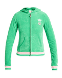 Roxy x Juicy Couture Fitted Hoodie in Island Green