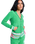 Roxy x Juicy Couture Fitted Hoodie in Island Green
