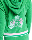 Roxy x Juicy Couture Fitted Hoodie in Island Green